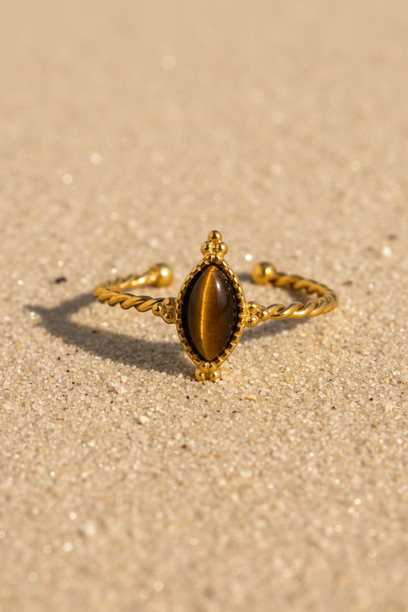 Cat Eye Adjustable Ring